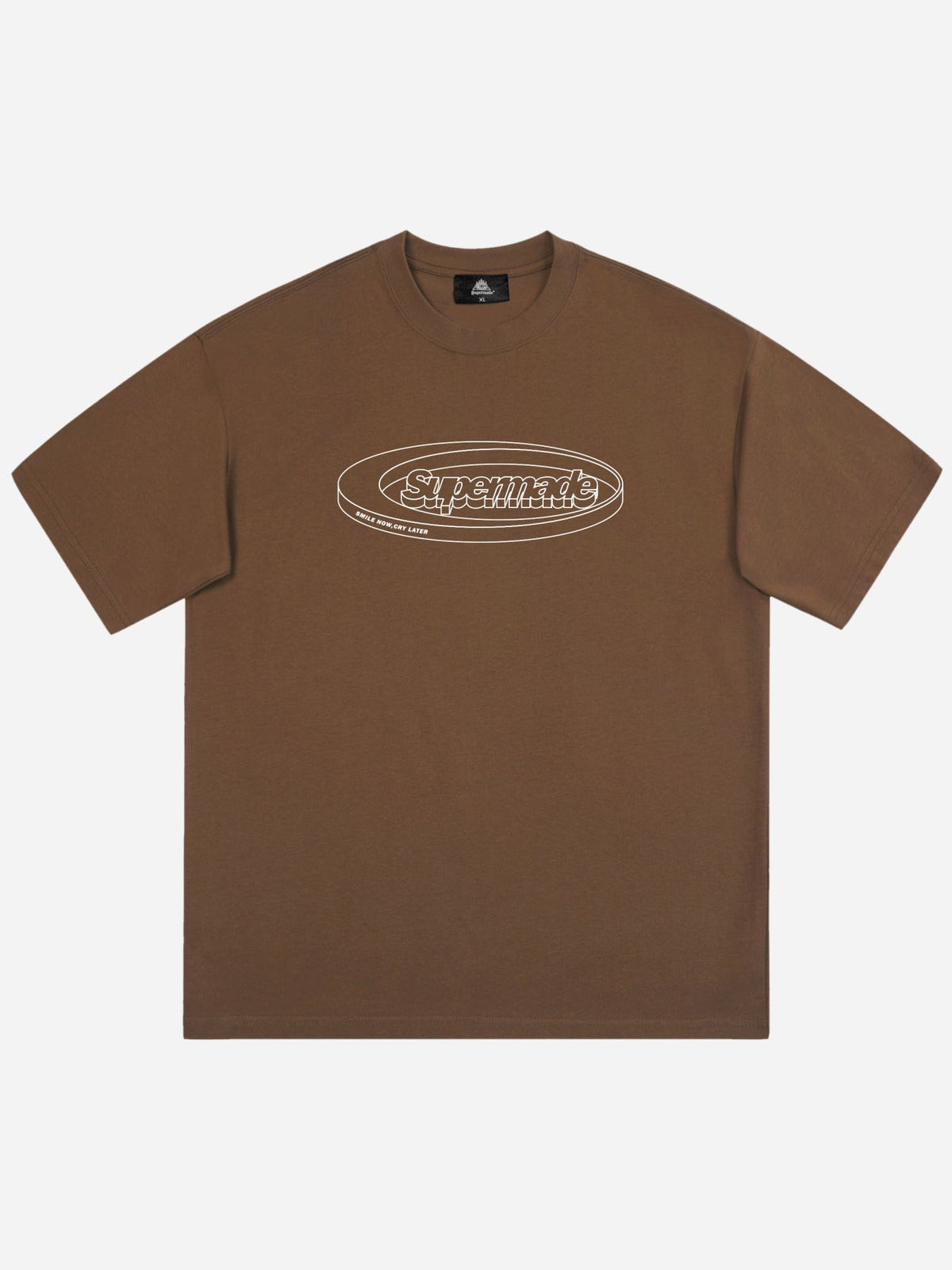T-Shirt mit Schrift-Logo-Druck 
