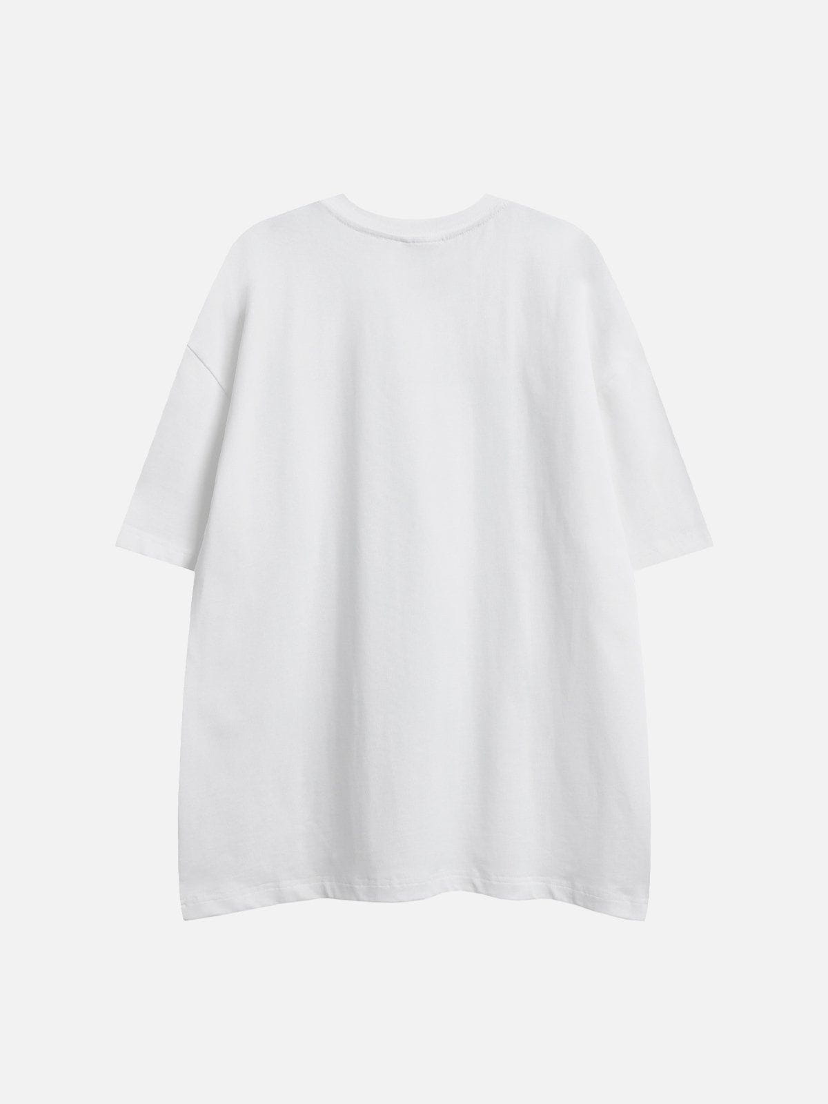 T-Shirt mit Forest House-Print 