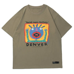 Lustiges Graffiti-T-Shirt 