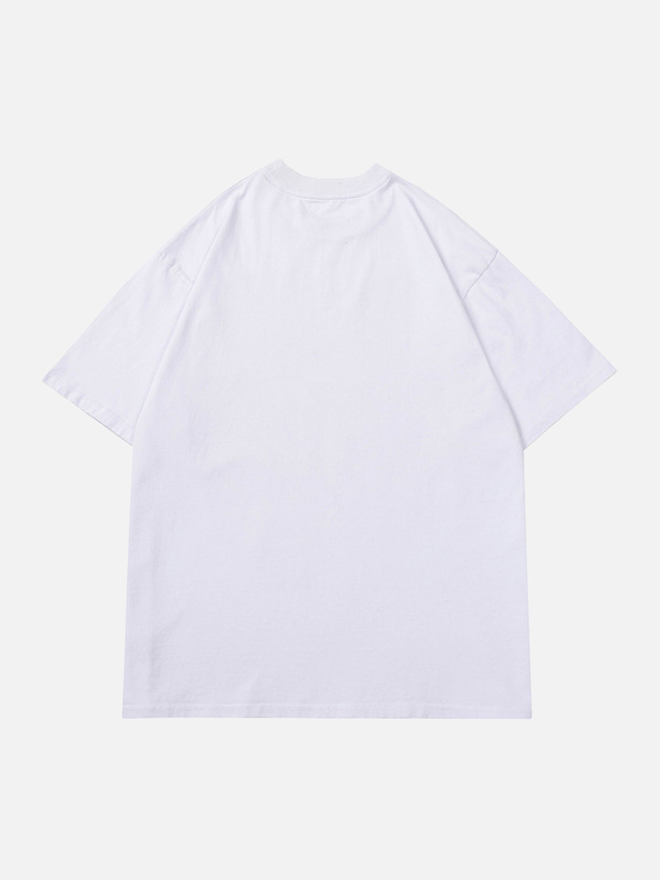 Locker sitzendes T-Shirt mit lustigem Grafikdruck 