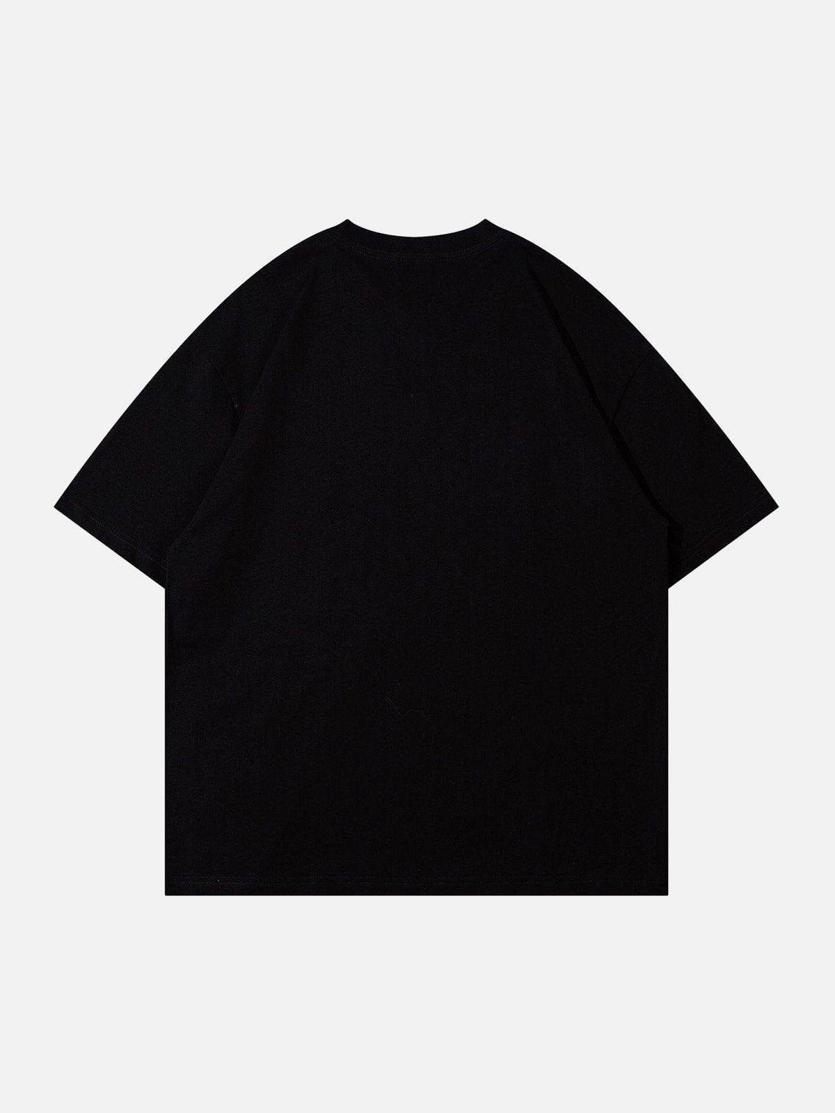 Lustiges T-Shirt mit Totenkopf-Print 
