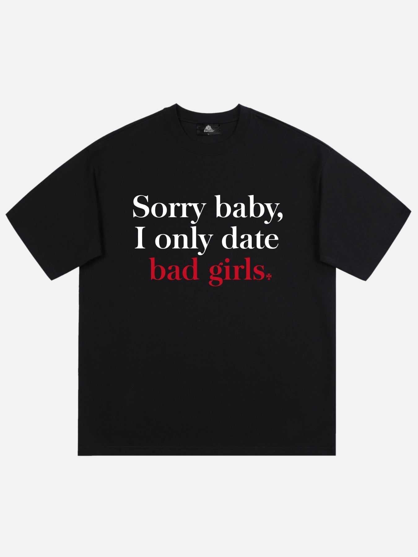 T-Shirt mit lustigem Slogan-Print – 1799 
