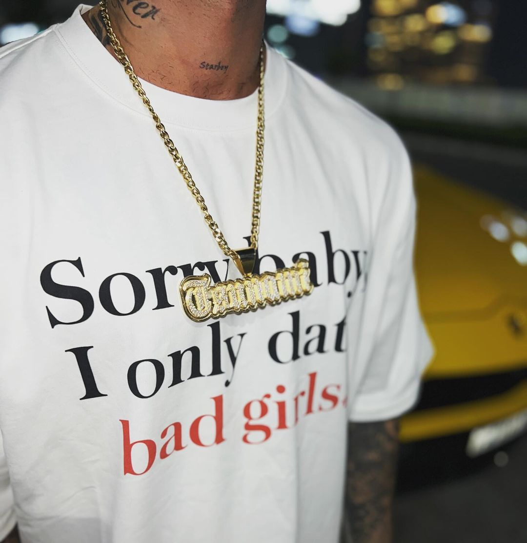 T-Shirt mit lustigem Slogan-Print – 1799 