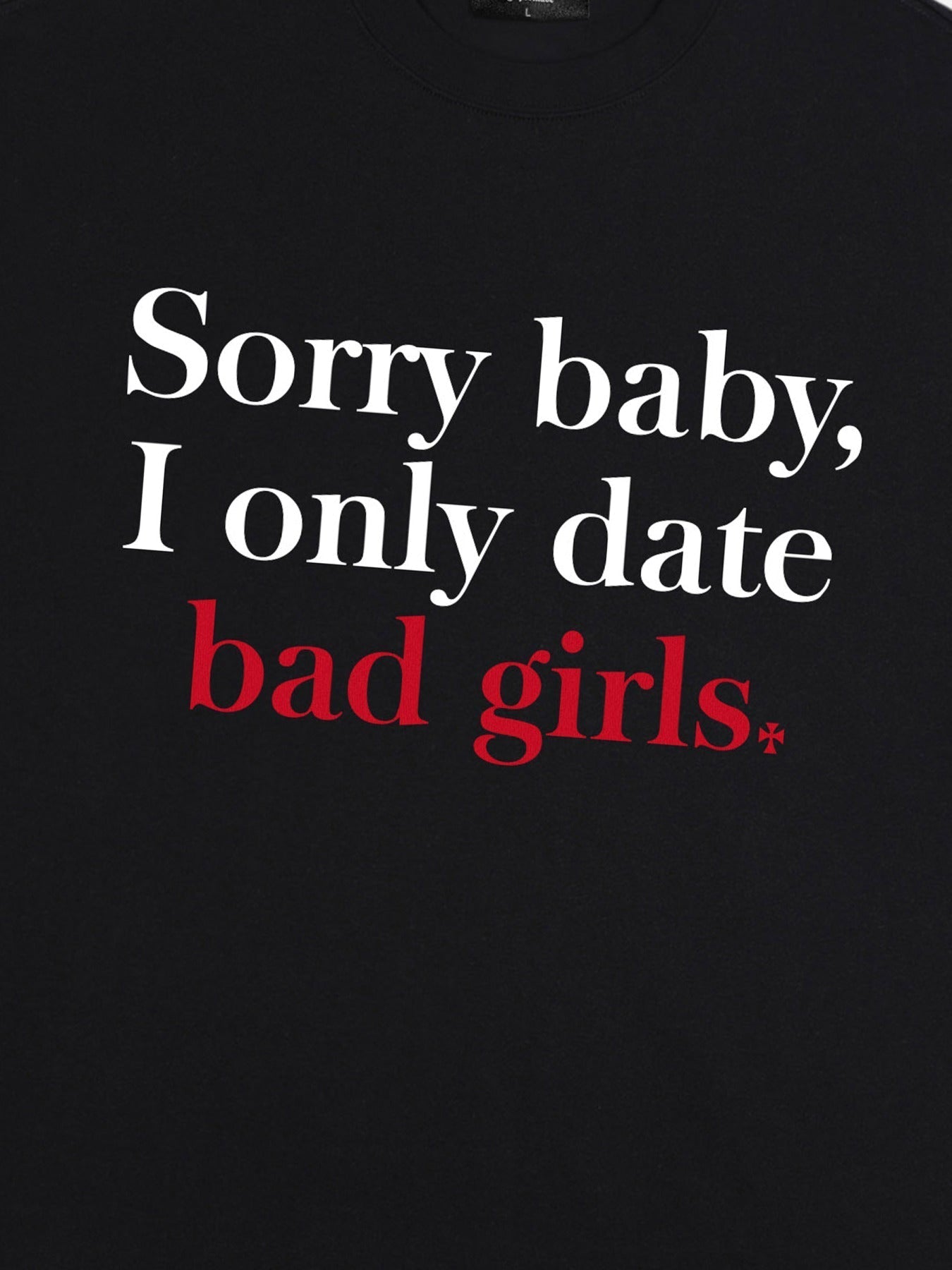 T-Shirt mit lustigem Slogan-Print – 1799 