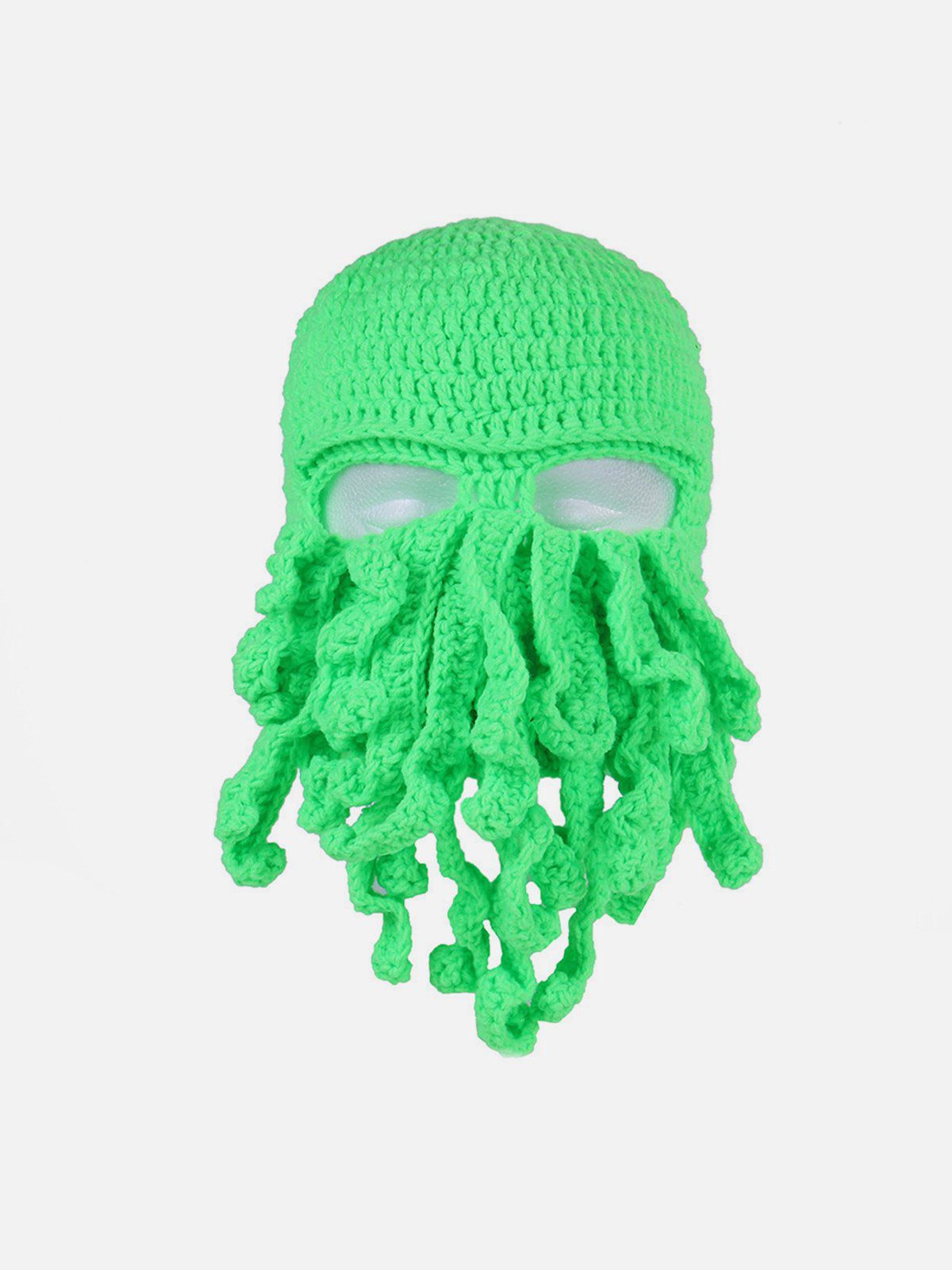 Funny Knit Masked Octopus Hat