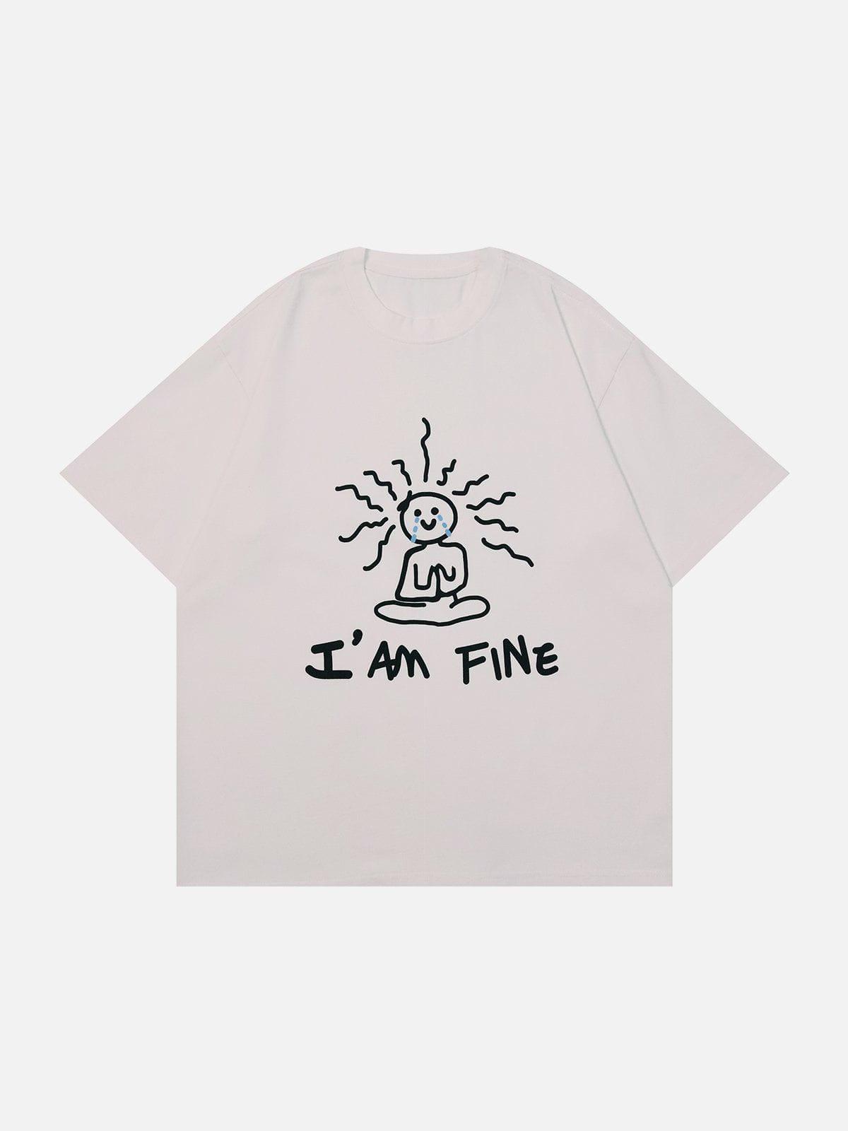 T-Shirt mit lustigem Aufdruck 