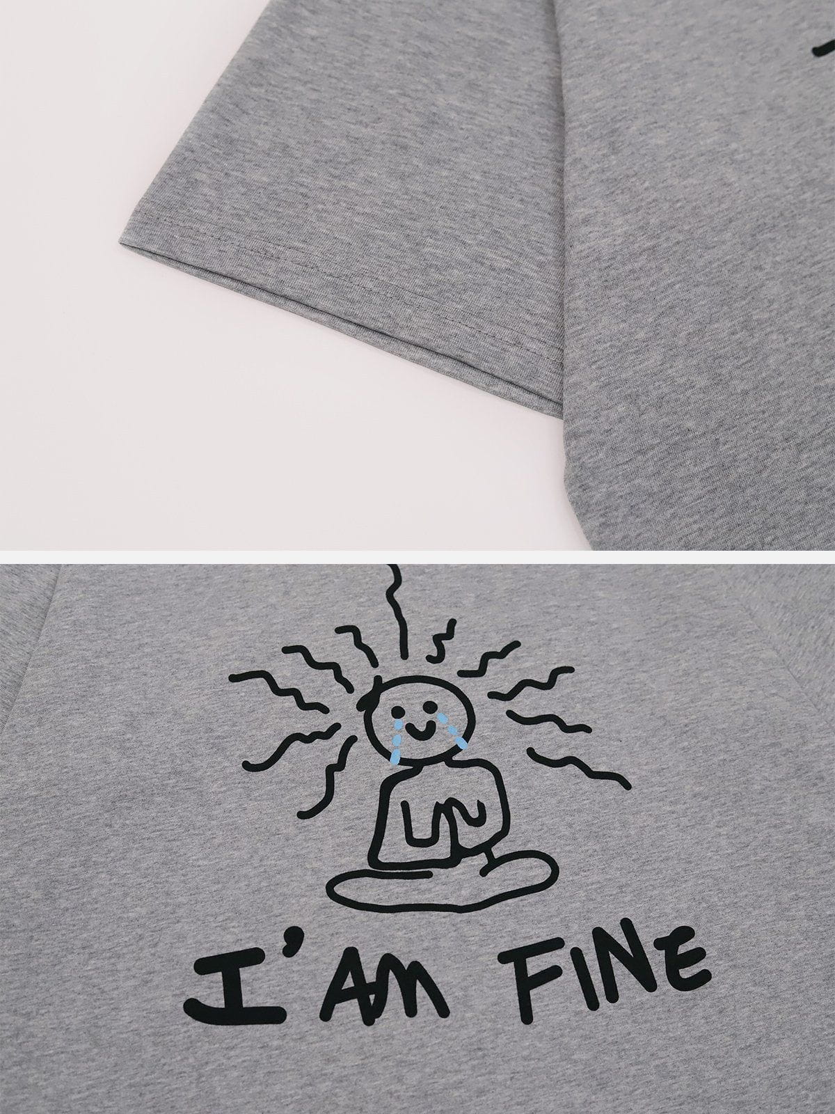 T-Shirt mit lustigem Aufdruck 