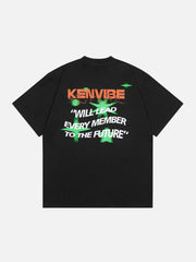 T-Shirt mit flauschigem Muster 