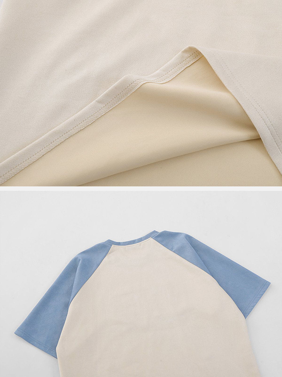 T-shirt brodé avec lettres étoiles GUEP