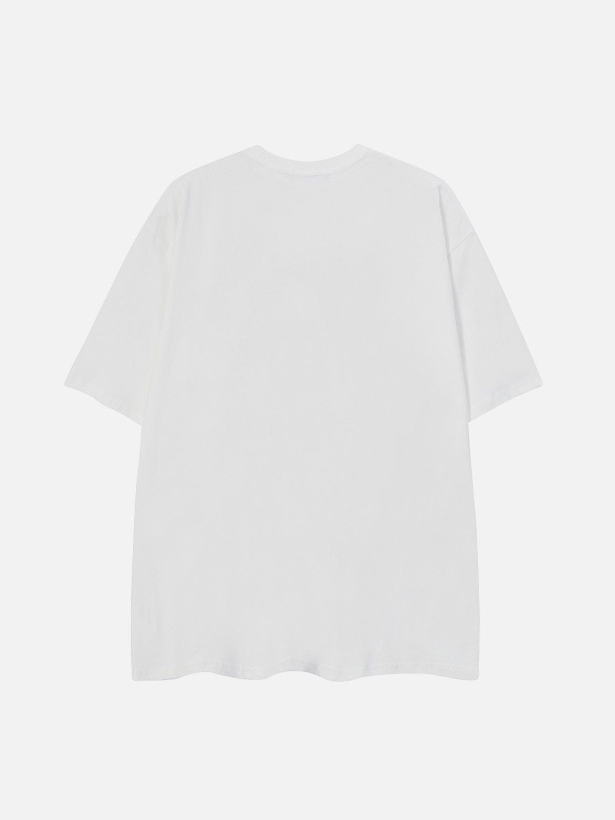 T-Shirt mit Galaxie-Print 