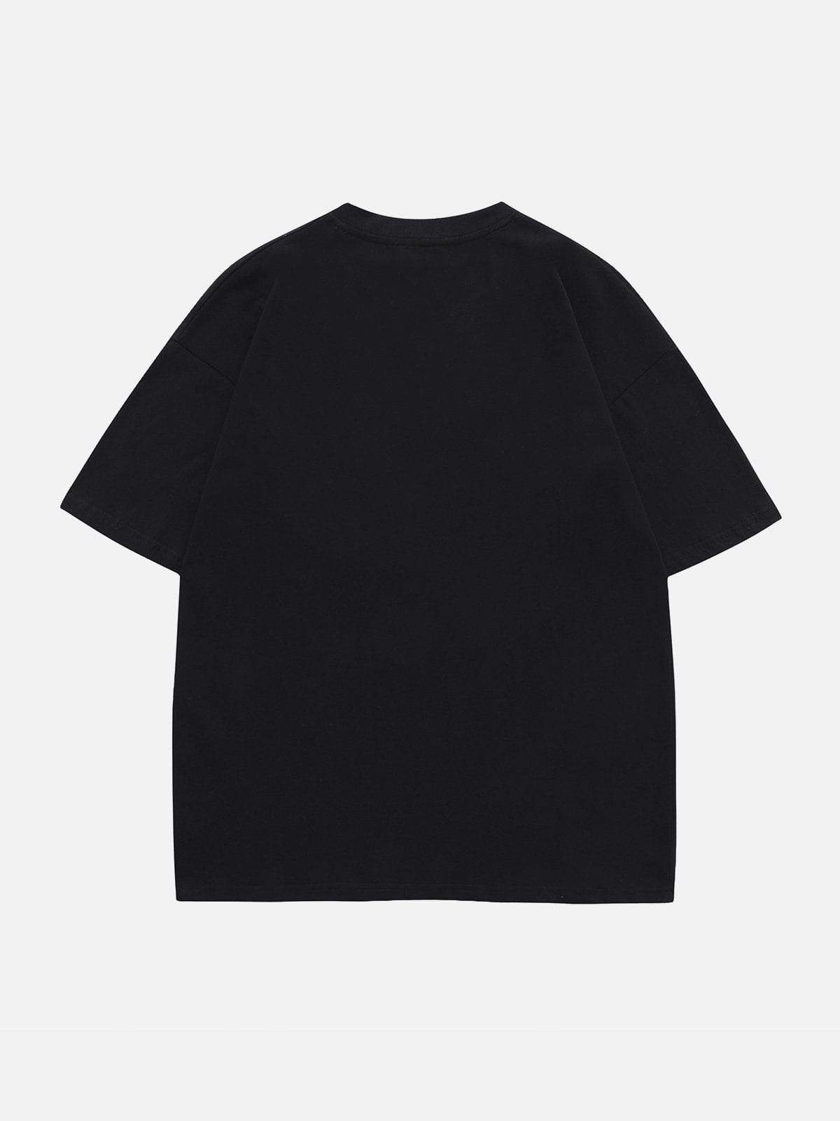 T-Shirt mit 3D-Muster „Ghost“ 