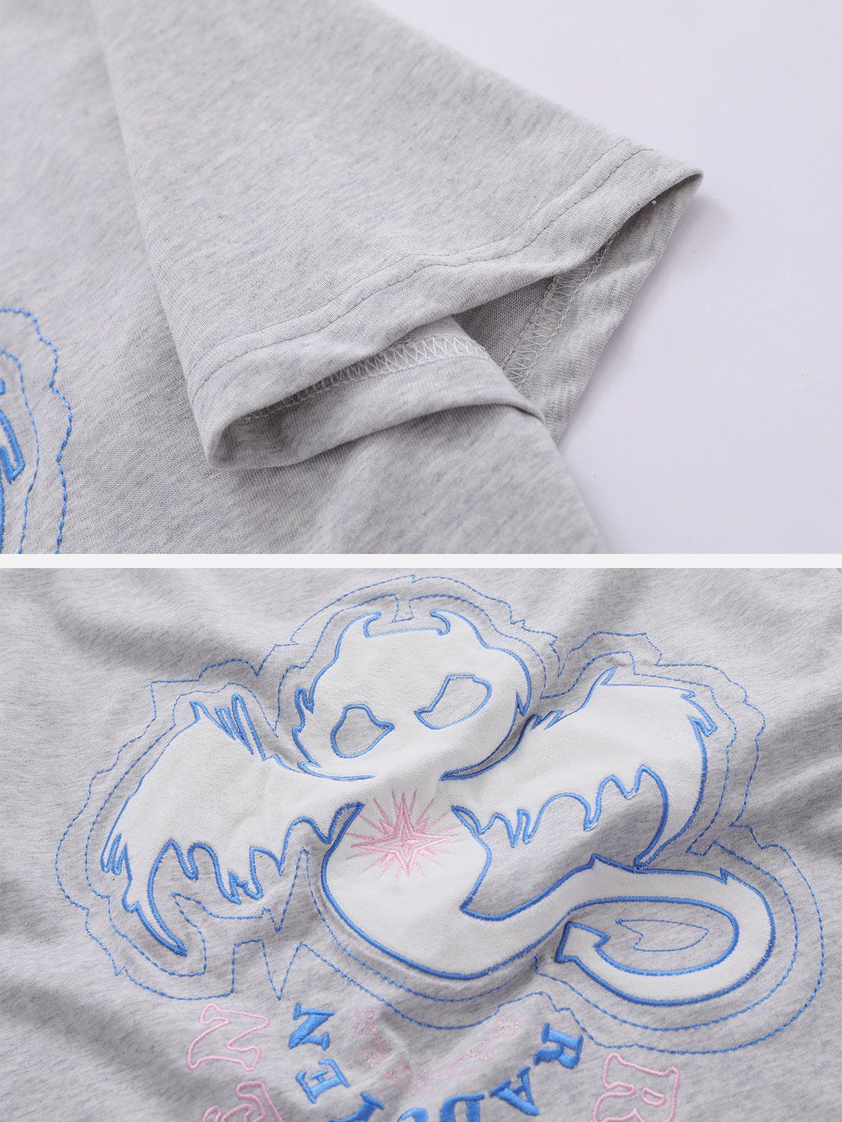 T-Shirt mit 3D-Muster „Ghost“ 