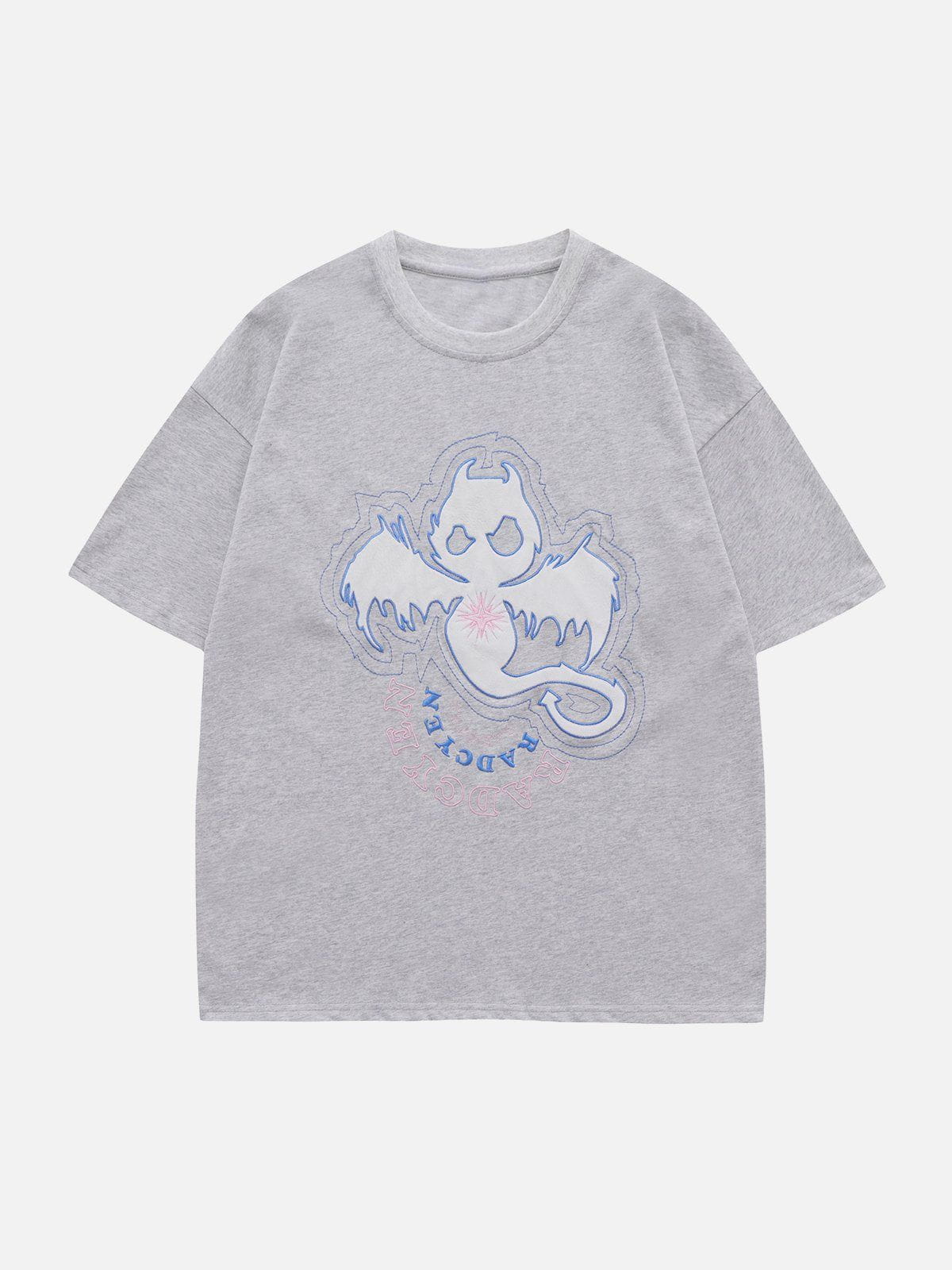 T-Shirt mit 3D-Muster „Ghost“ 