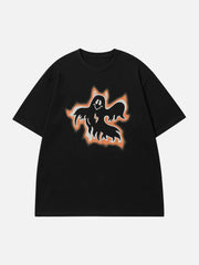 T-Shirt mit Ghost Demon Corner-Print 