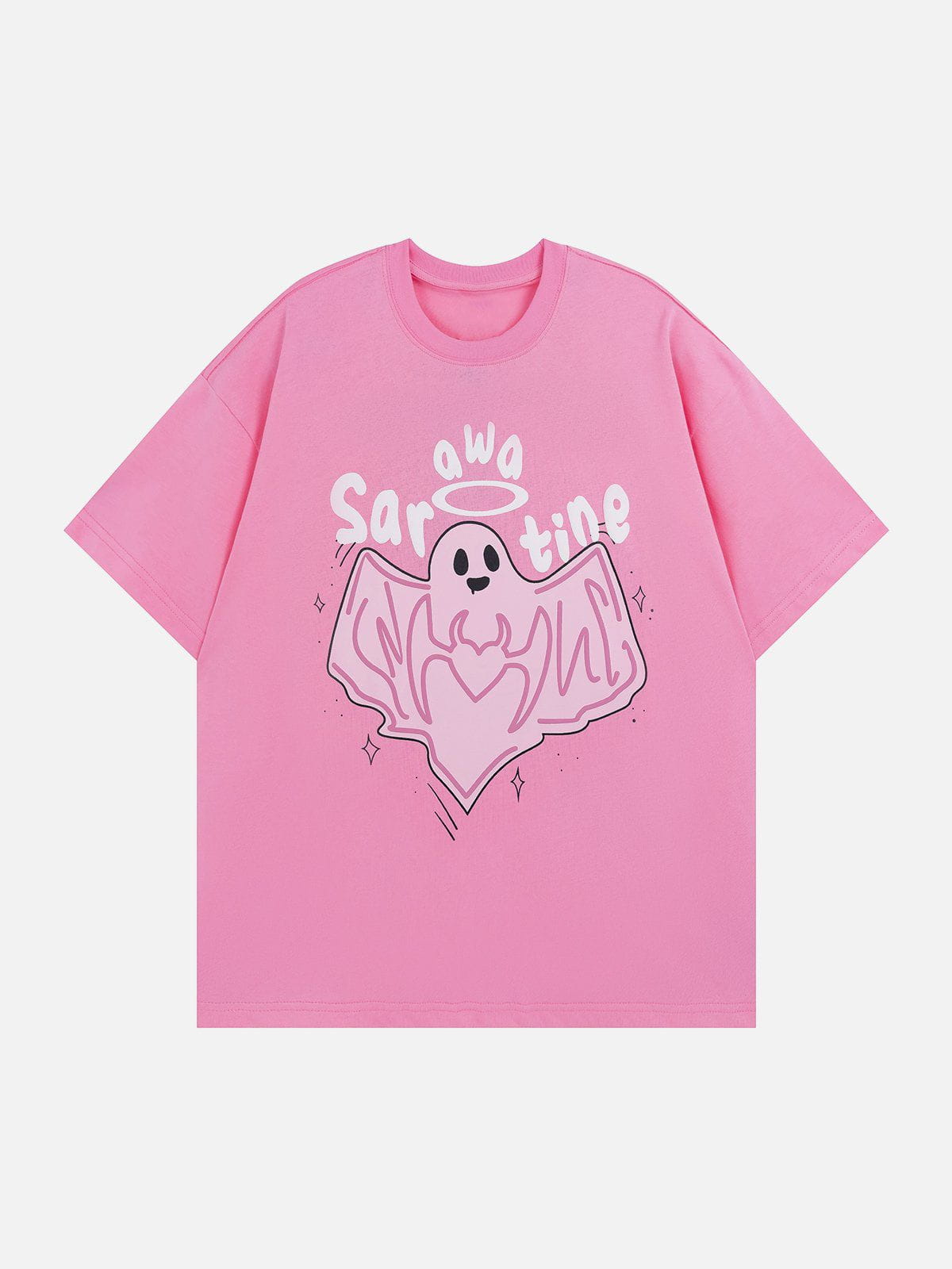T-Shirt mit Geister-Print 