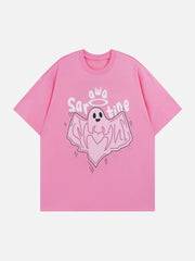 T-Shirt mit Geister-Print 