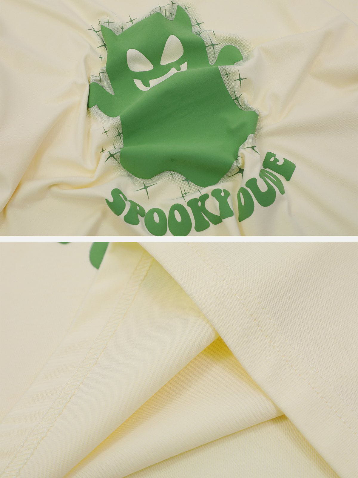 T-Shirt mit Geister-Print 
