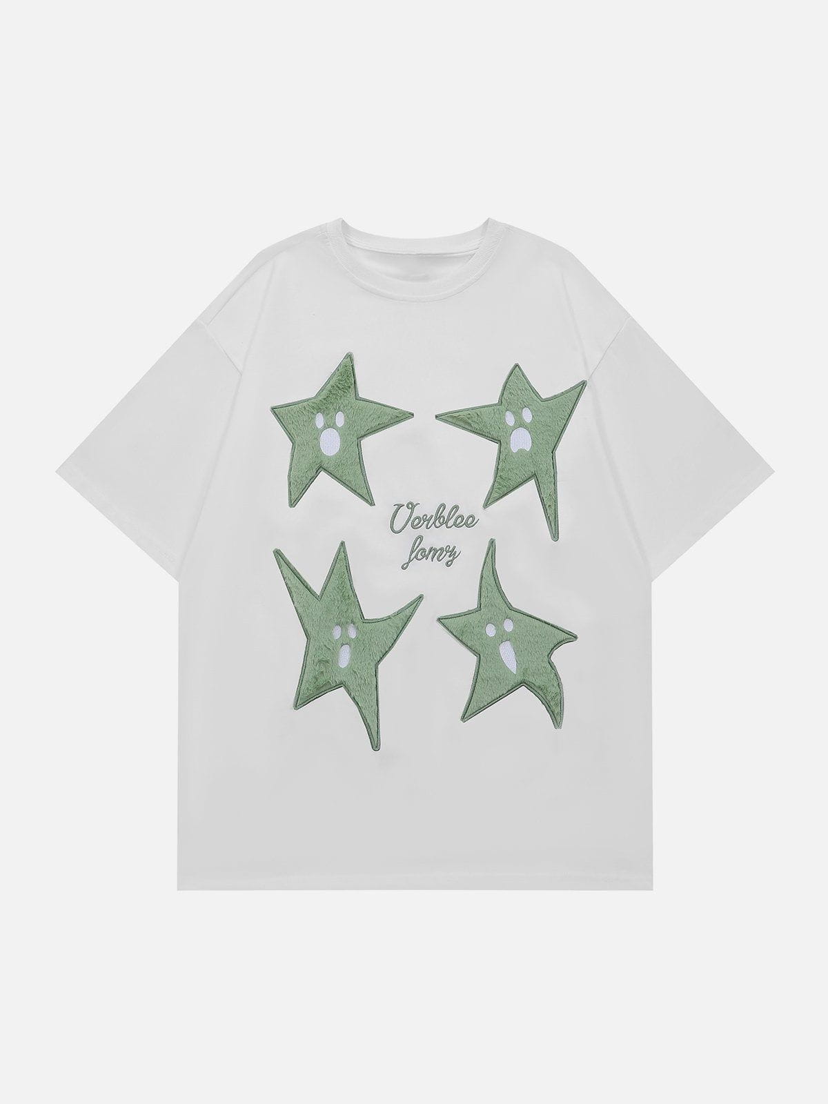 T-Shirt mit Ghost Star-Print 