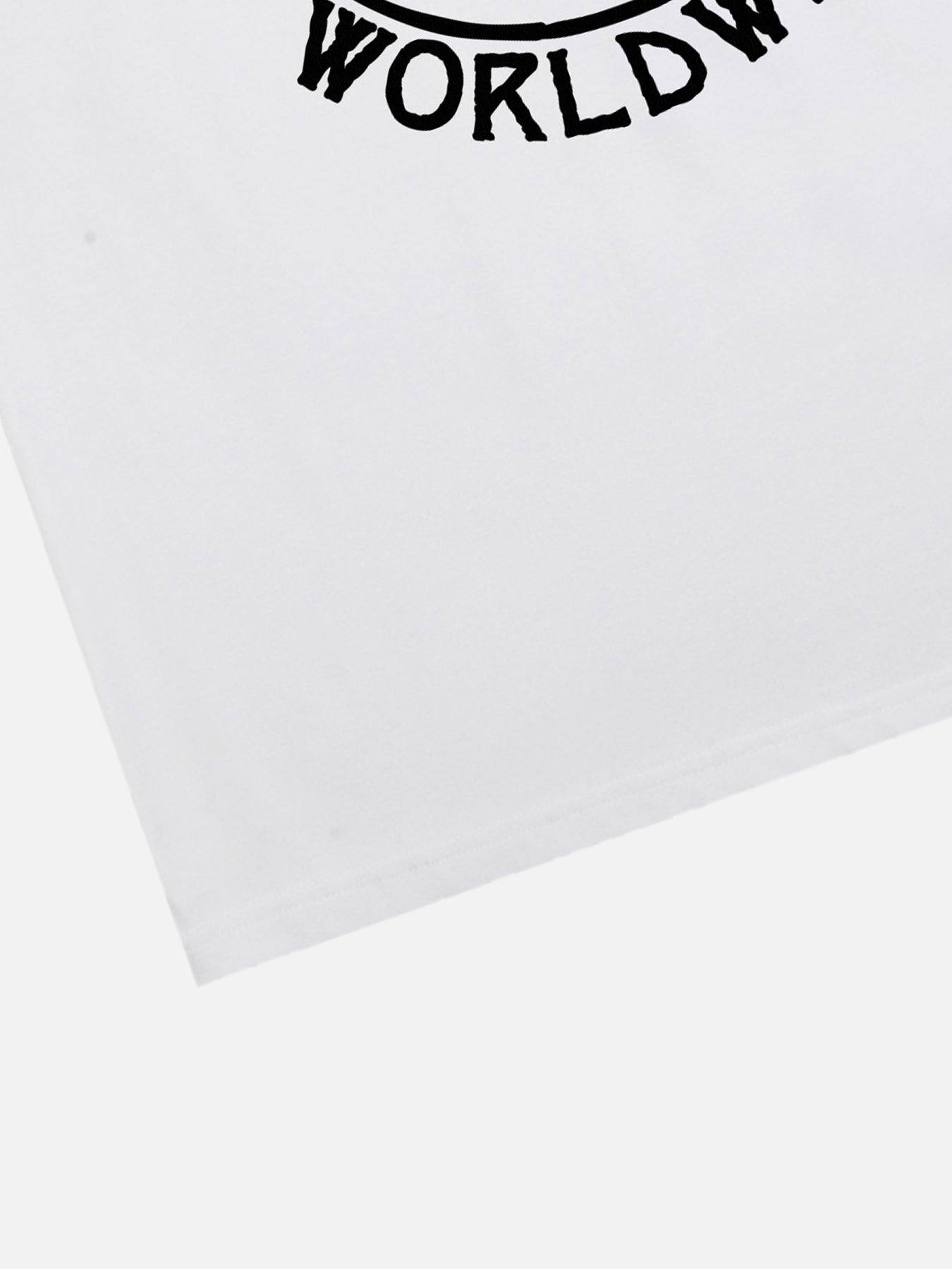 T-Shirt mit Globus-Print 