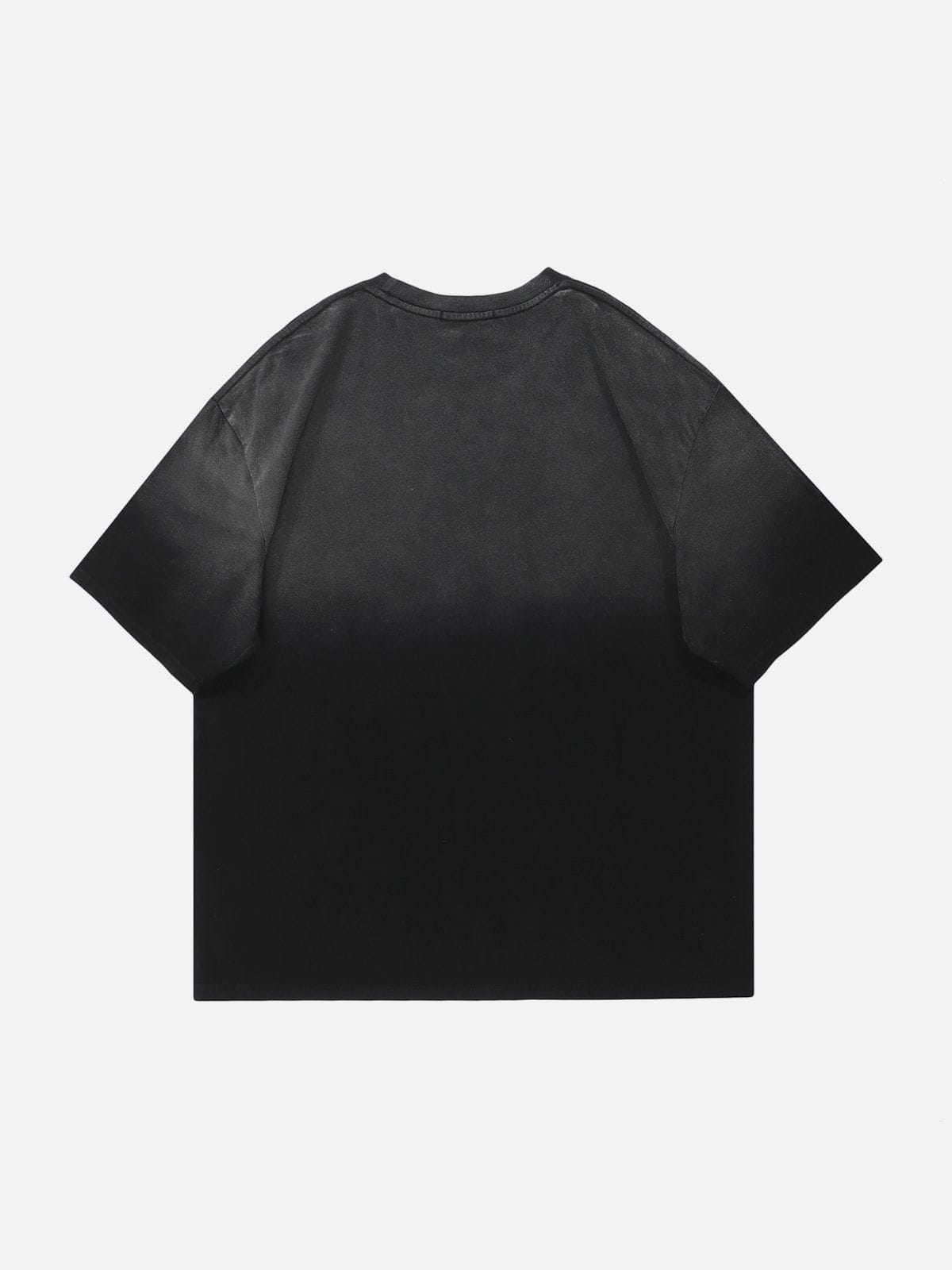 T-Shirt mit Gans-Grafik 