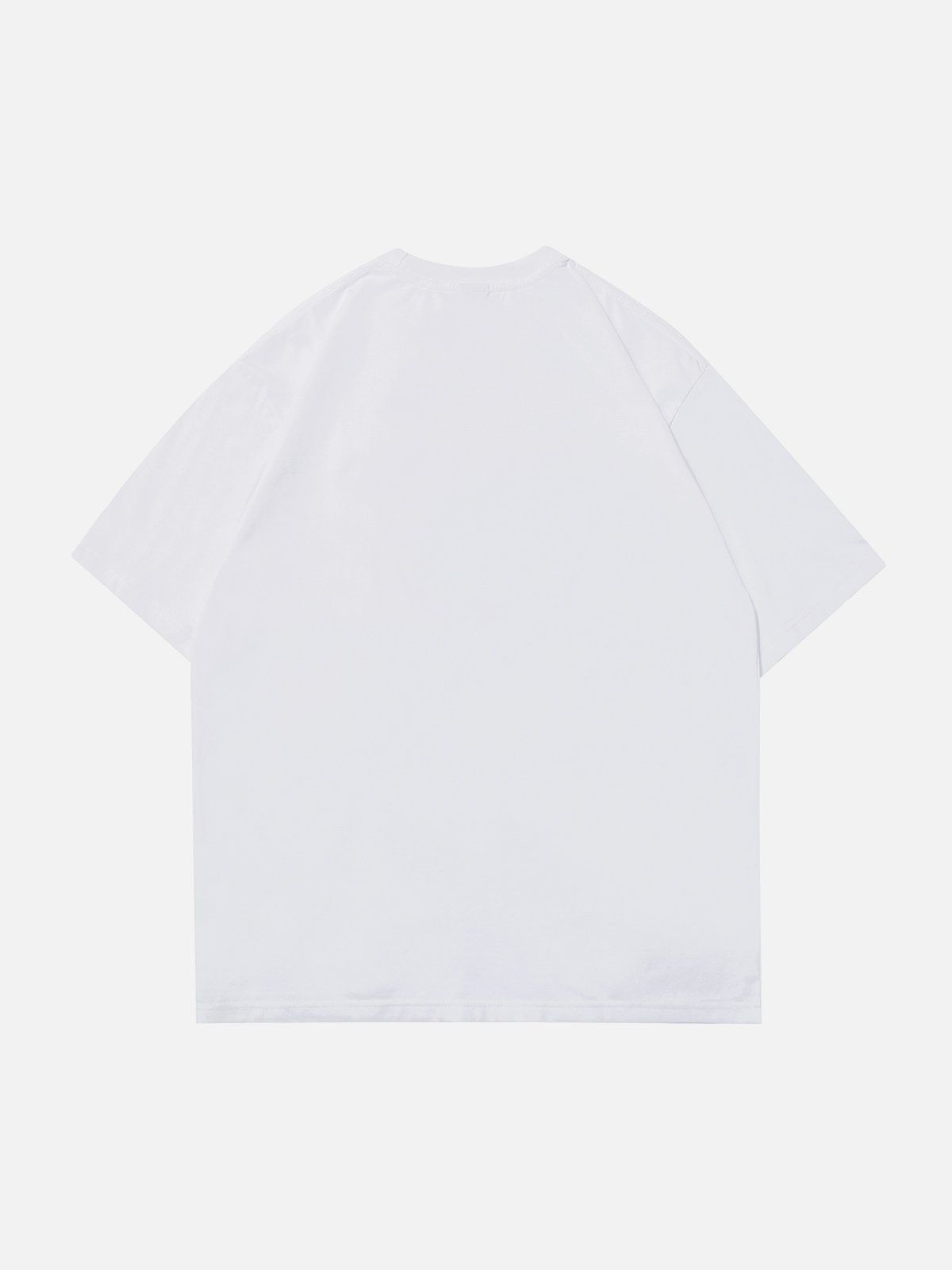 T-Shirt mit Buchstaben-Print und Farbverlauf 