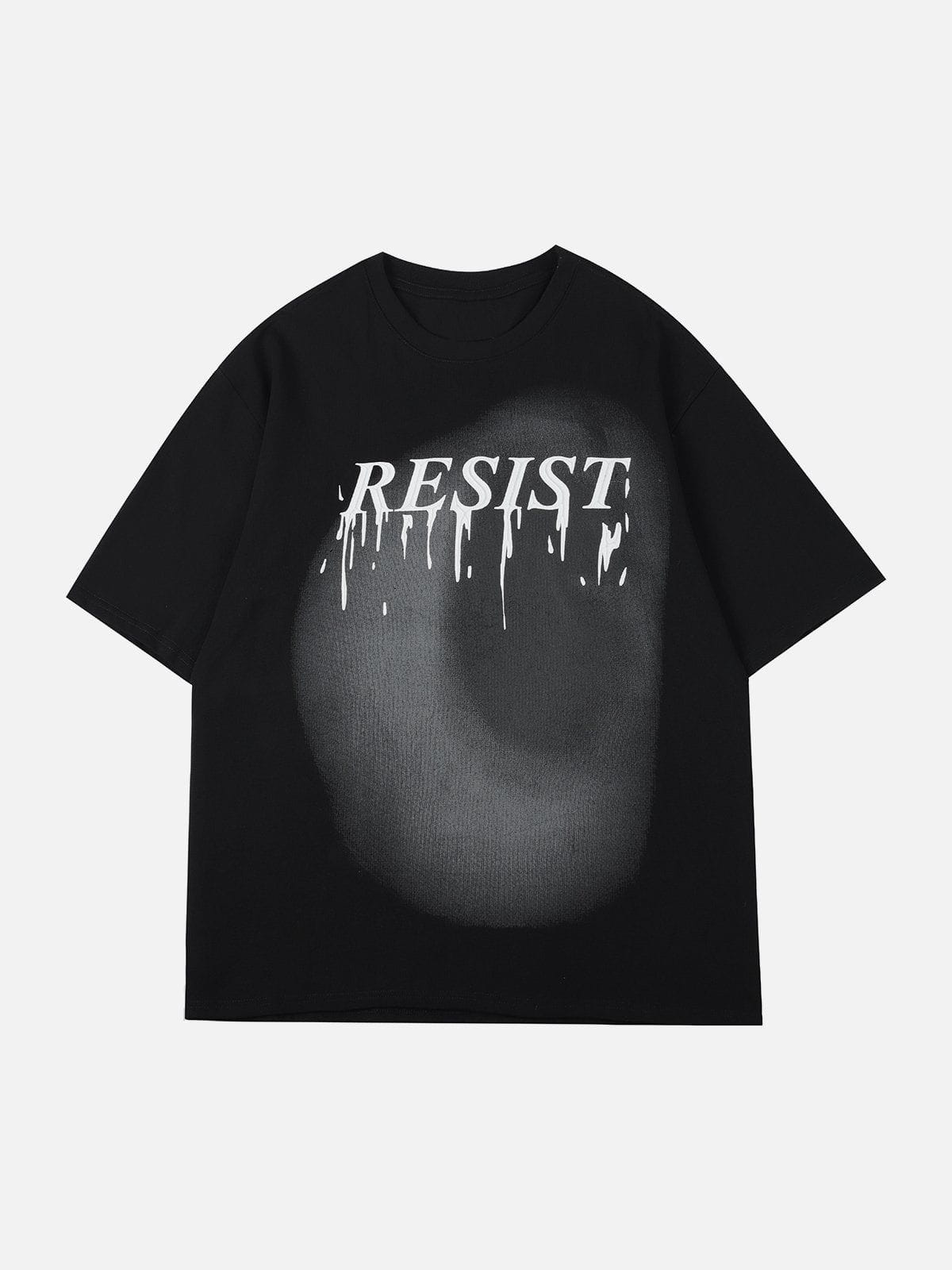 T-Shirt mit Farbverlaufsgrafik 