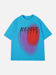 T-Shirt mit Farbverlaufsgrafik 