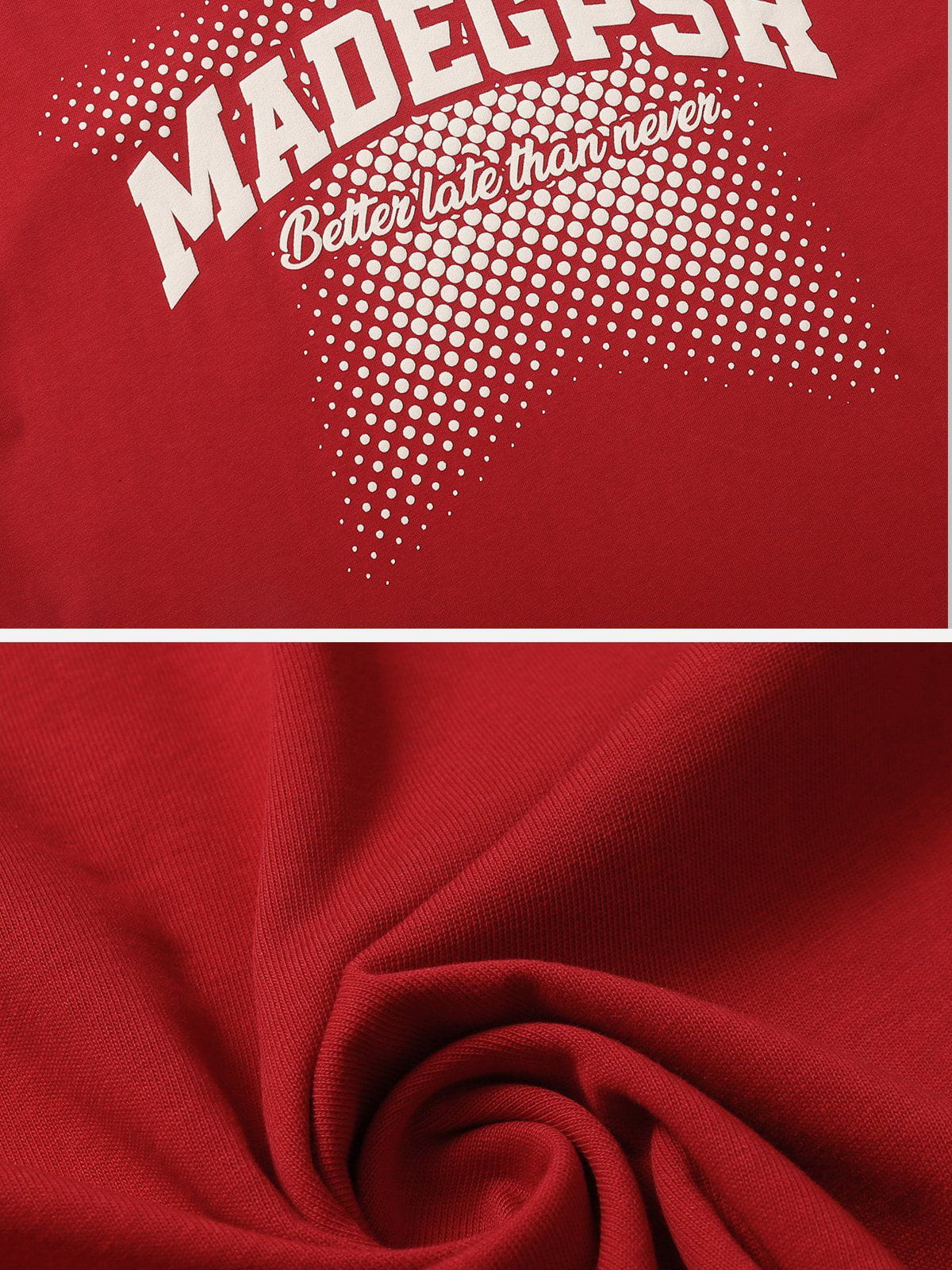 T-Shirt mit Farbverlauf und Stern-Buchstaben-Print 