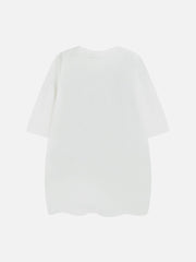 T-Shirt mit Farbverlauf und Sternen-Print 