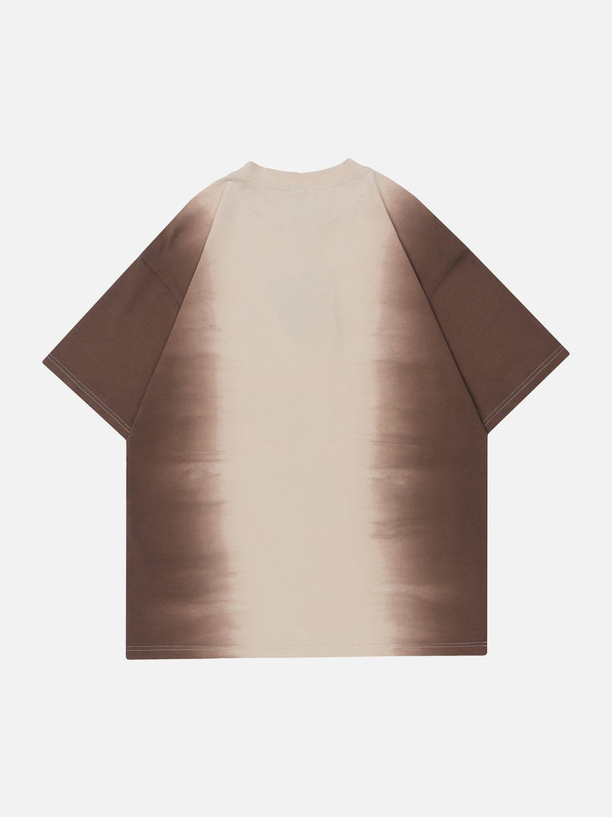 T-Shirt mit Farbverlauf und Batikmuster 