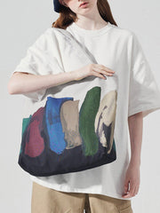 Graffiti Canvas Shoulder Bag Bag