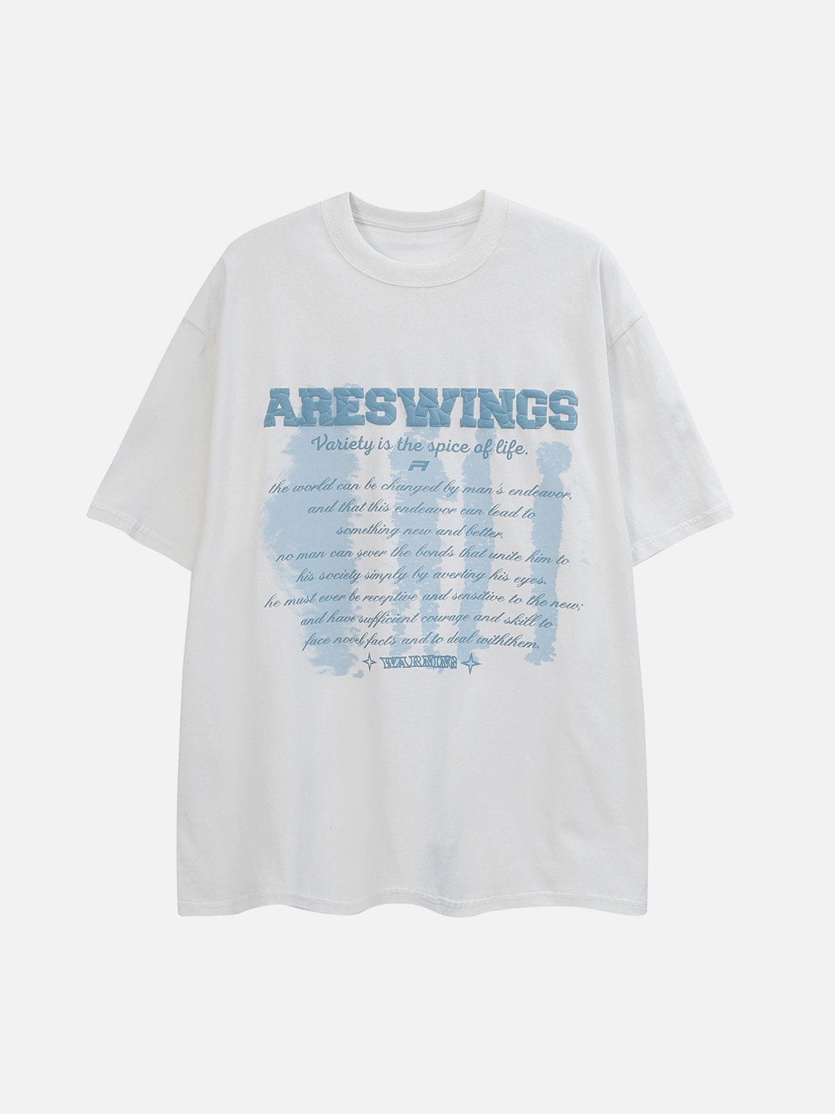 T-Shirt mit Graffiti-Figuren-Print 