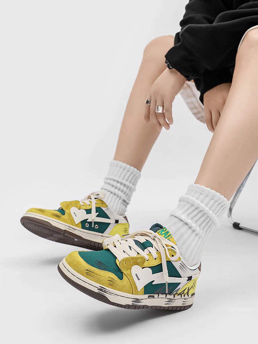 Graffiti Skate Sport Freizeitschuhe - 1499 
