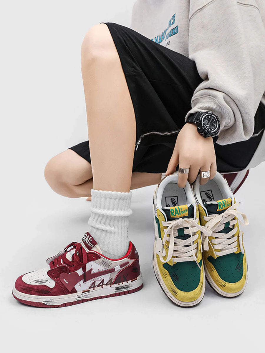 Graffiti Skate Sport Freizeitschuhe - 1499 