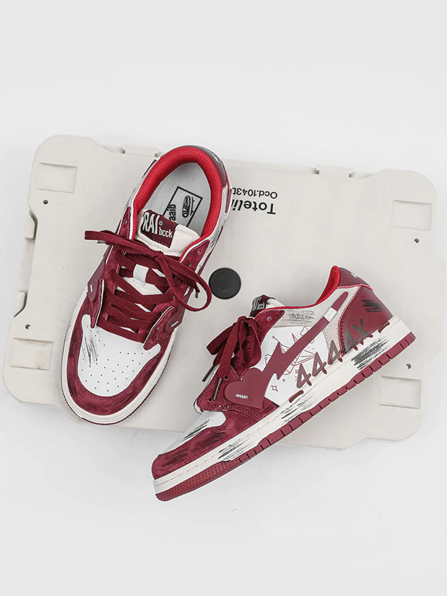 Graffiti Skate Sport Freizeitschuhe - 1499 