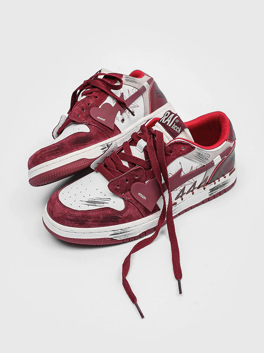 Graffiti Skate Sport Freizeitschuhe - 1499 