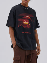 T-Shirt mit Grafikdruck 