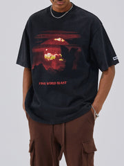 T-Shirt mit Grafikdruck 