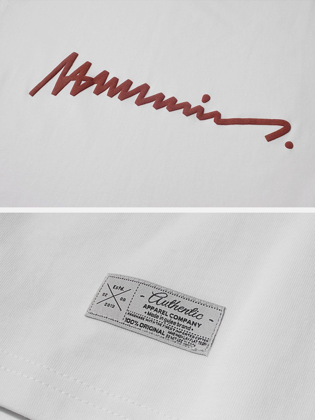 Hand Drawn Graffiti Font Tee