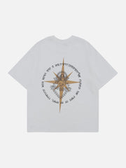 Heart Element Star Angle Print Tee