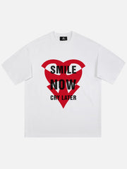 Heart Print T-shirt