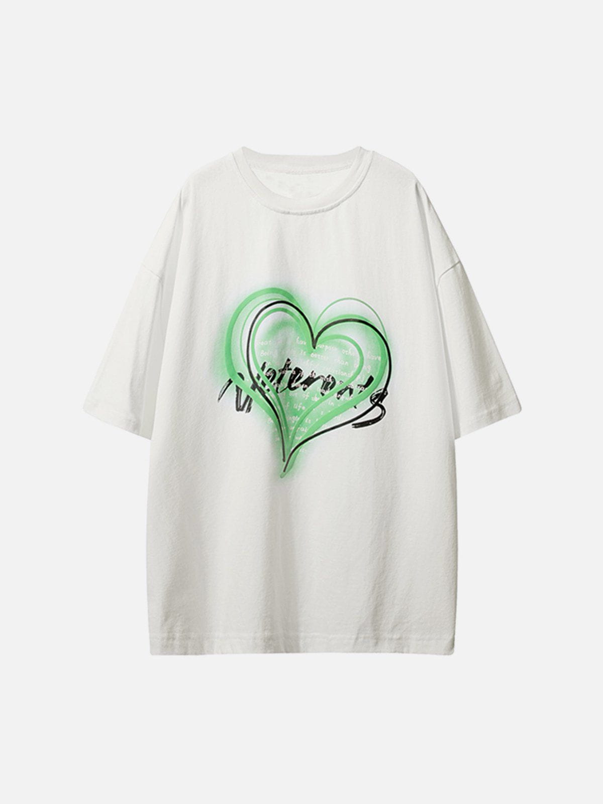 Heart Print Tee