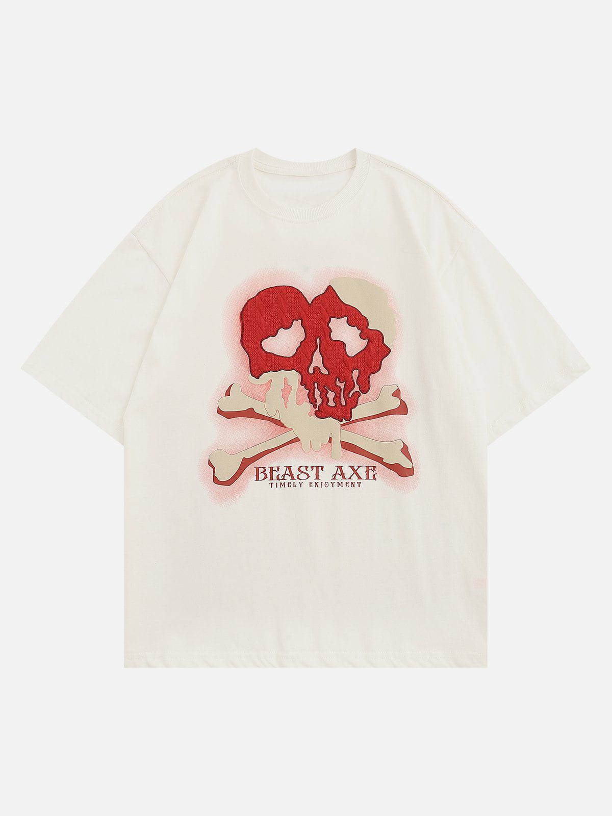 Heartbreak Skull Print Tee