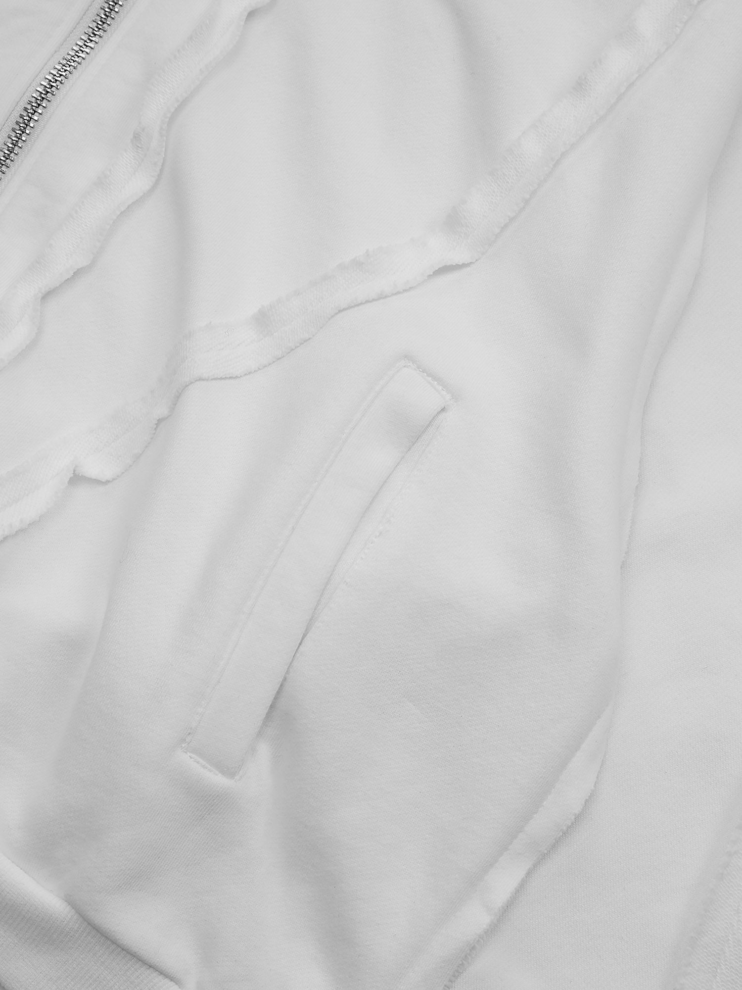 Heavyweight Batik Washed Distressed Hoodie