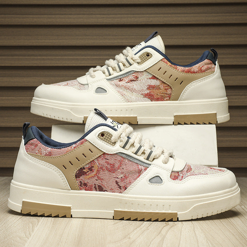 High Street Breathable Canvas Board Shoes - 1699