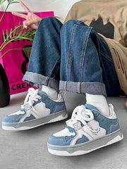 High Street Breathable Thick Bottom Board Shoes