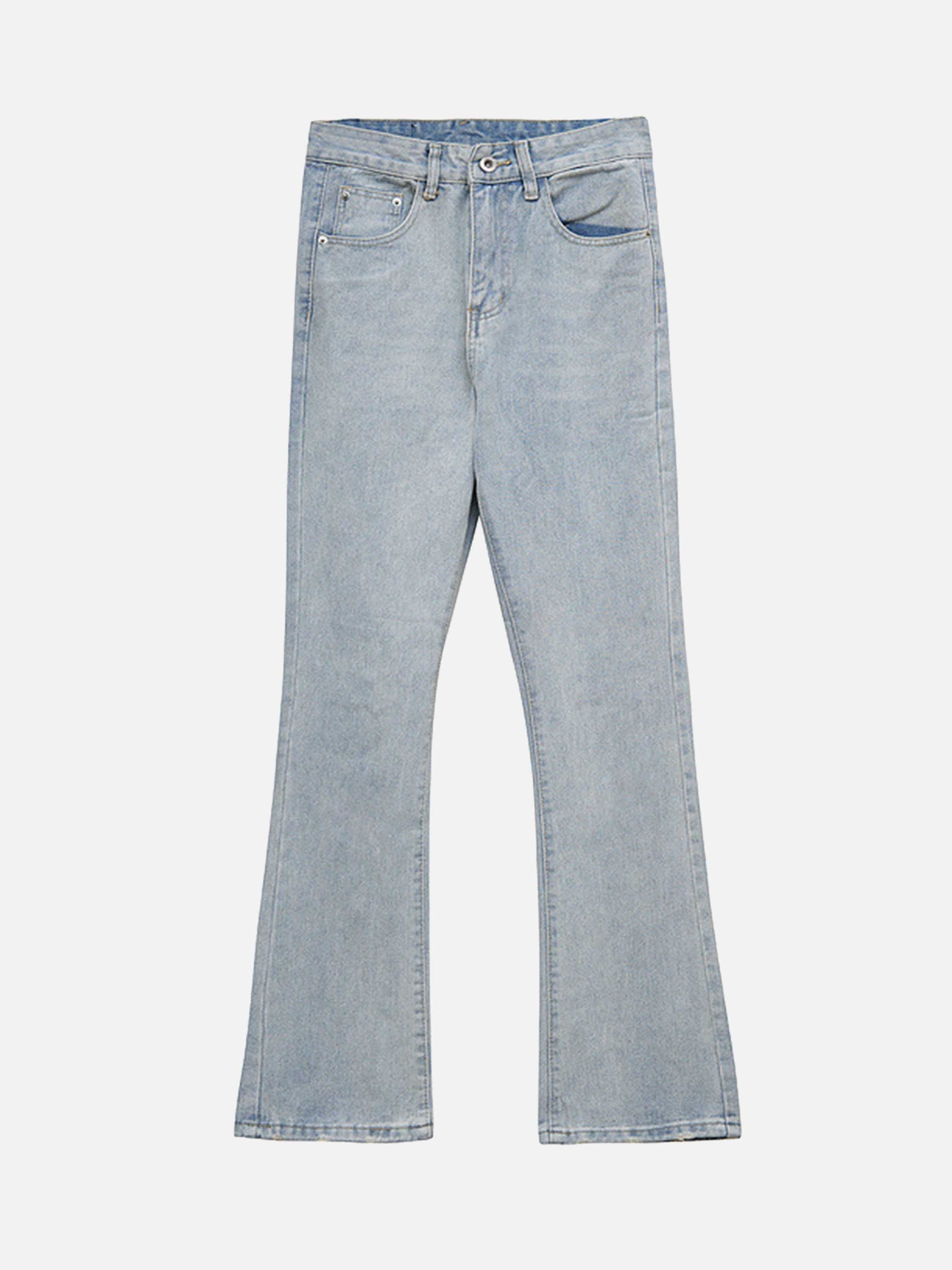 High Street Embroidery Retro Jeans - 1574