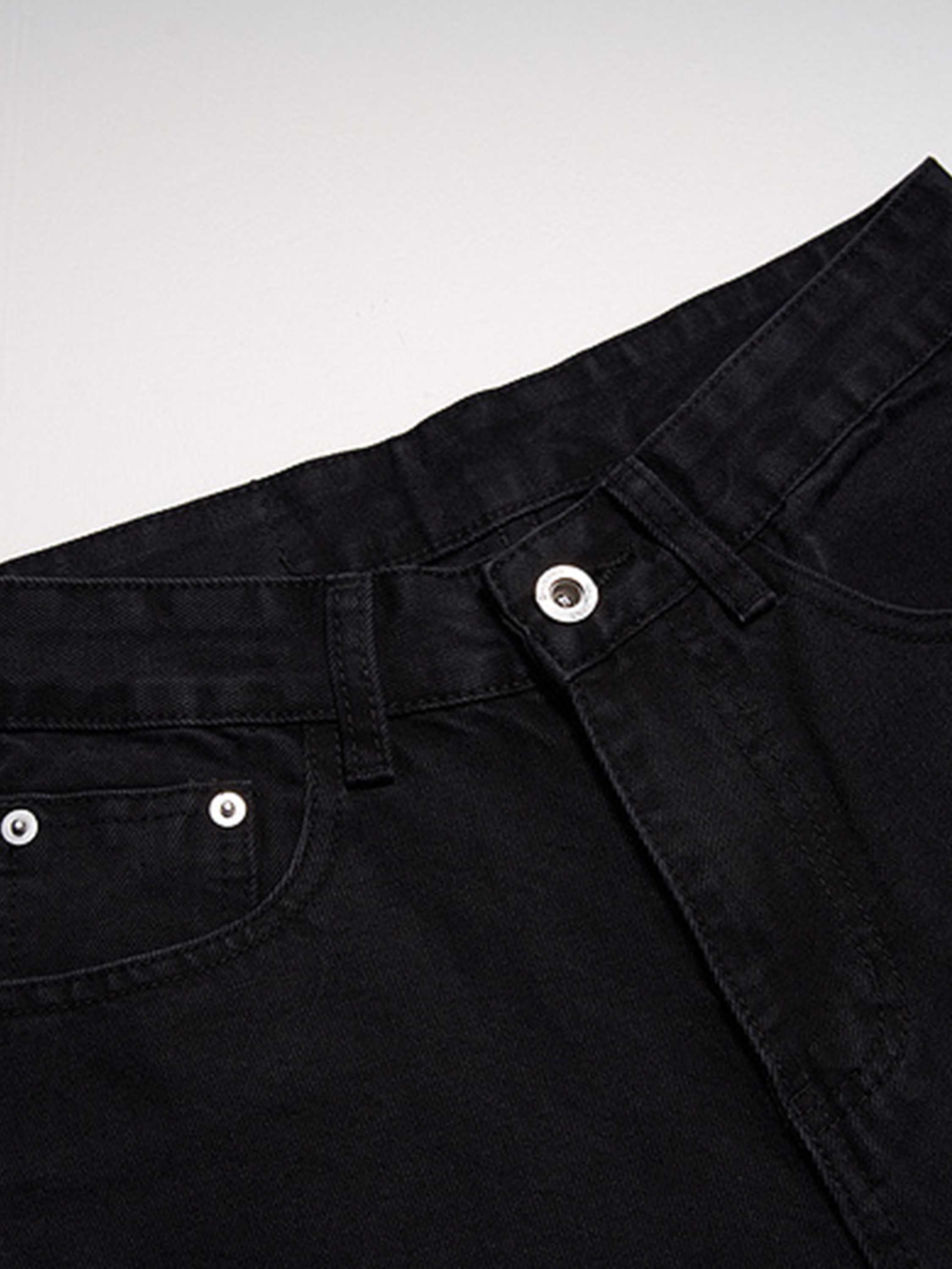 High Street Embroidery Retro Jeans - 1574