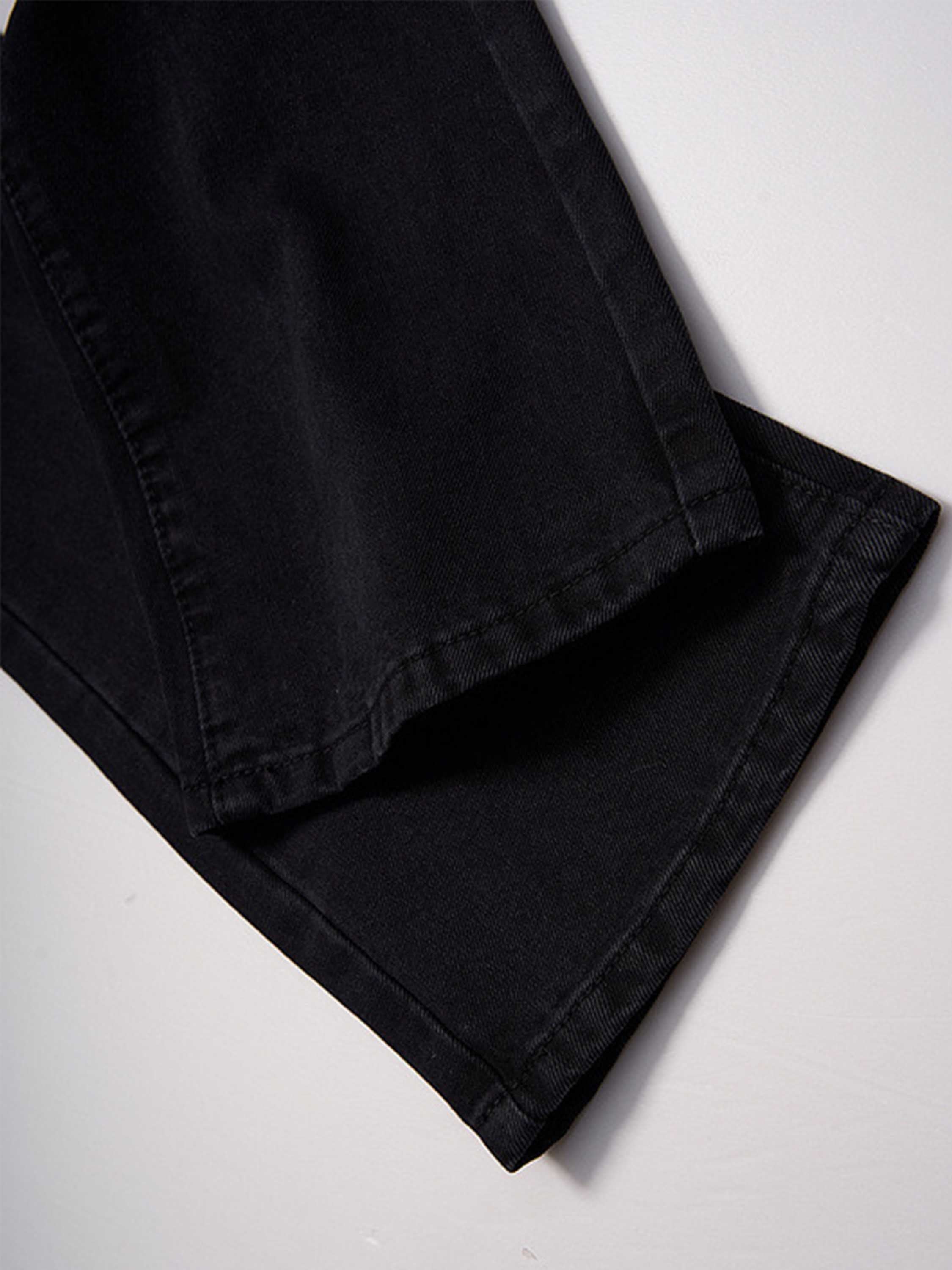 High Street Embroidery Retro Jeans - 1574