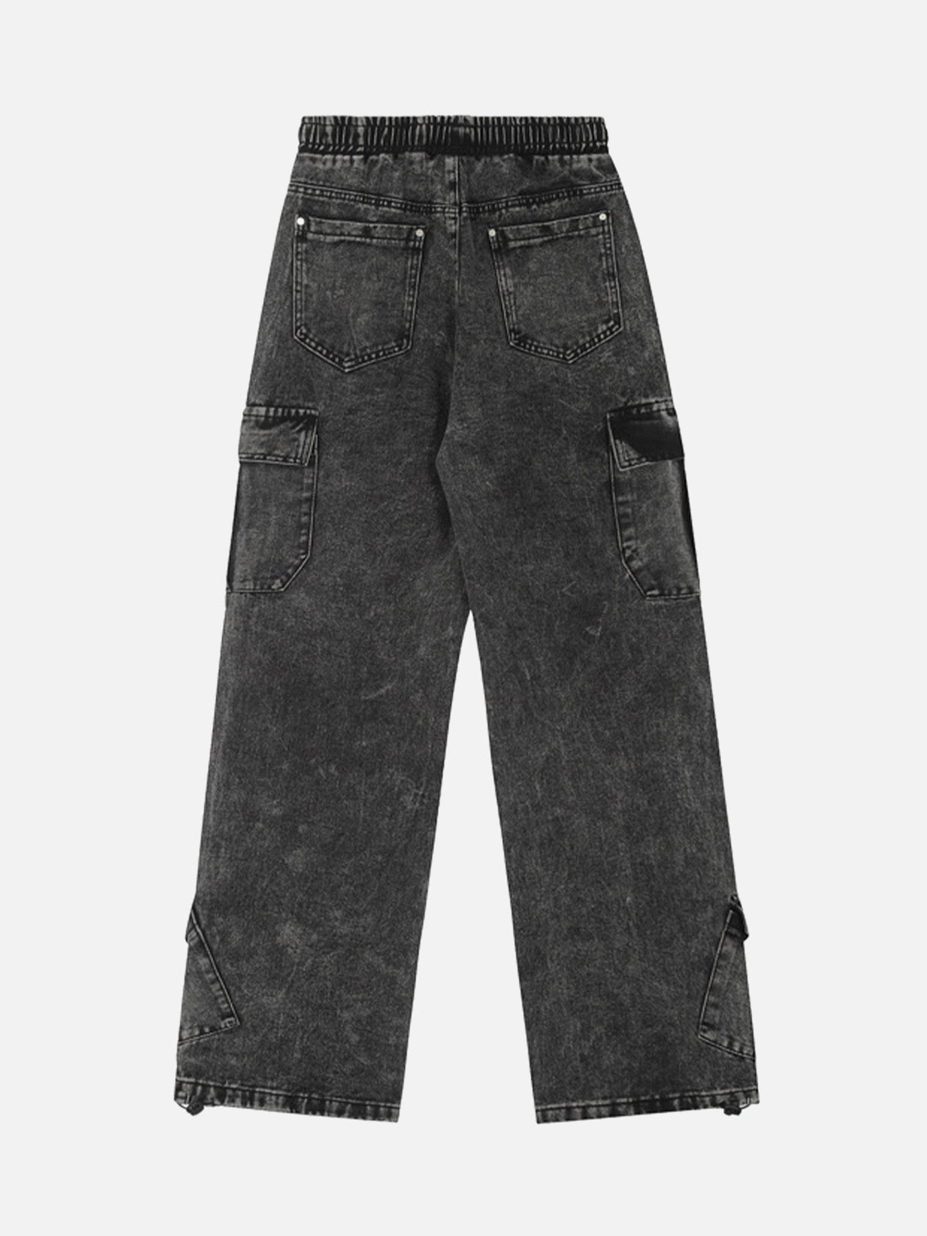 High Street Loose Elastic Waist Drawstring Trousers